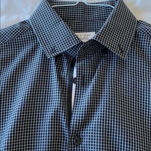 Zara men’s navy blue dress shirt